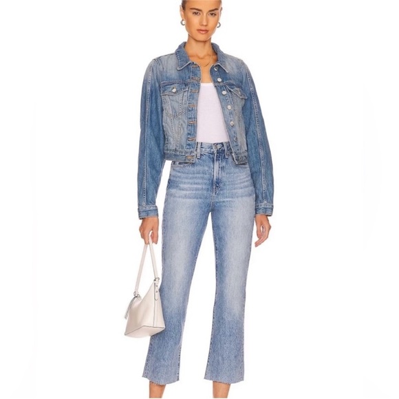 Veronica Beard Jeans Carly Kick Flare High Rise - Pebble Stone - Size 26 - Picture 2 of 15